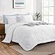 Aisbo Bettdecke 240x220 Sommerdecke, Dünne Sommer Decke Leicht 220 x 240 Steppdecke Bett Decken, Sommerbettdecke 240x220 cm, Duvet Blanket Oberbett mit 150GSM Füllung