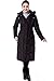 BGSD Women's 'Tisha' Water Resistant Down Parka Coat - M,Black