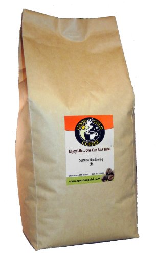 Good As Gold Coffee - Sumatra Mandheling Tostado Oscuro 5lb Grano miniatura 1