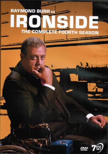 L'Homme de fer Serie 4 Ironside Complete Season 4 7-DVD Set Raymond Burr