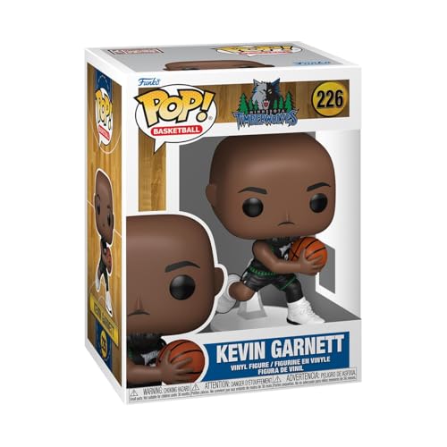 Funko Pop! NBA: Legends - Kevin Garnett - (Wolves) - NBA Legends - Figura in Vinile da Collezione - Idea Regalo - Merchandising Ufficiale - Giocattoli per Bambini e Adulti - Sports Fans