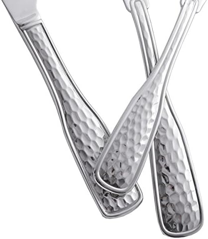 St. James 18/10 'Country Hammer' 45-piece Flatware Set