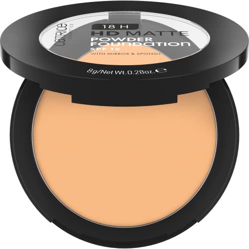 Catrice Cosmetics Base en polvo mate 18H HD, de larga duración, matificante, cubriente, mate, 8g