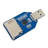 Rapid USB 3.0 Speicherkartenleser für Standard und Layouts, die gleichzeitige Doppelschlitz-Lesefunktion hervorheben