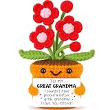 Agantree Great Grandma Crochet Flower Keepsake