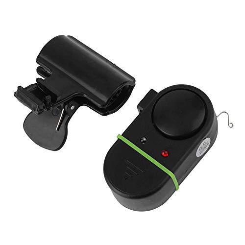 Waga Electronic Led Light Fishing Bite Alarm Indicator Throwing Rod Sea Pole Alarm Bell Clip #TOP4