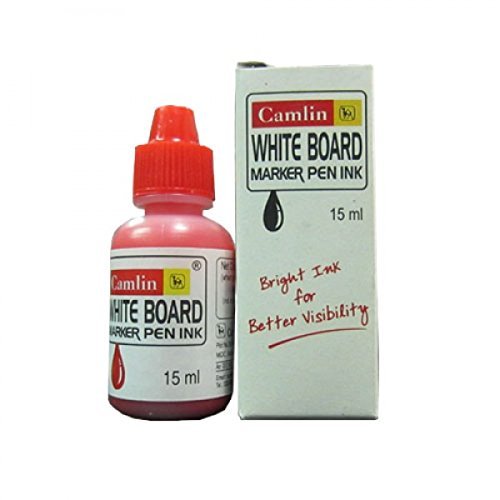 Camlinホワイトボードマーカーインクレッド15 ml