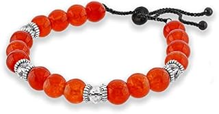 Believe London® Gemstone Bracelet Chakra Bracelet Anxiety Crystal Natural Stone Men Women Stress Relief Reiki Yoga Diffuser Semi Precious