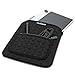 USA Gear Neoprene Drawing Tablet Case Travel Sleeve Cover with Accessory Pocket Compatible with Wacom Intuos Draw CTL490DW, Intuos Art CTH490AK, Intuos Pro Pen, Other Drawing Tablets
