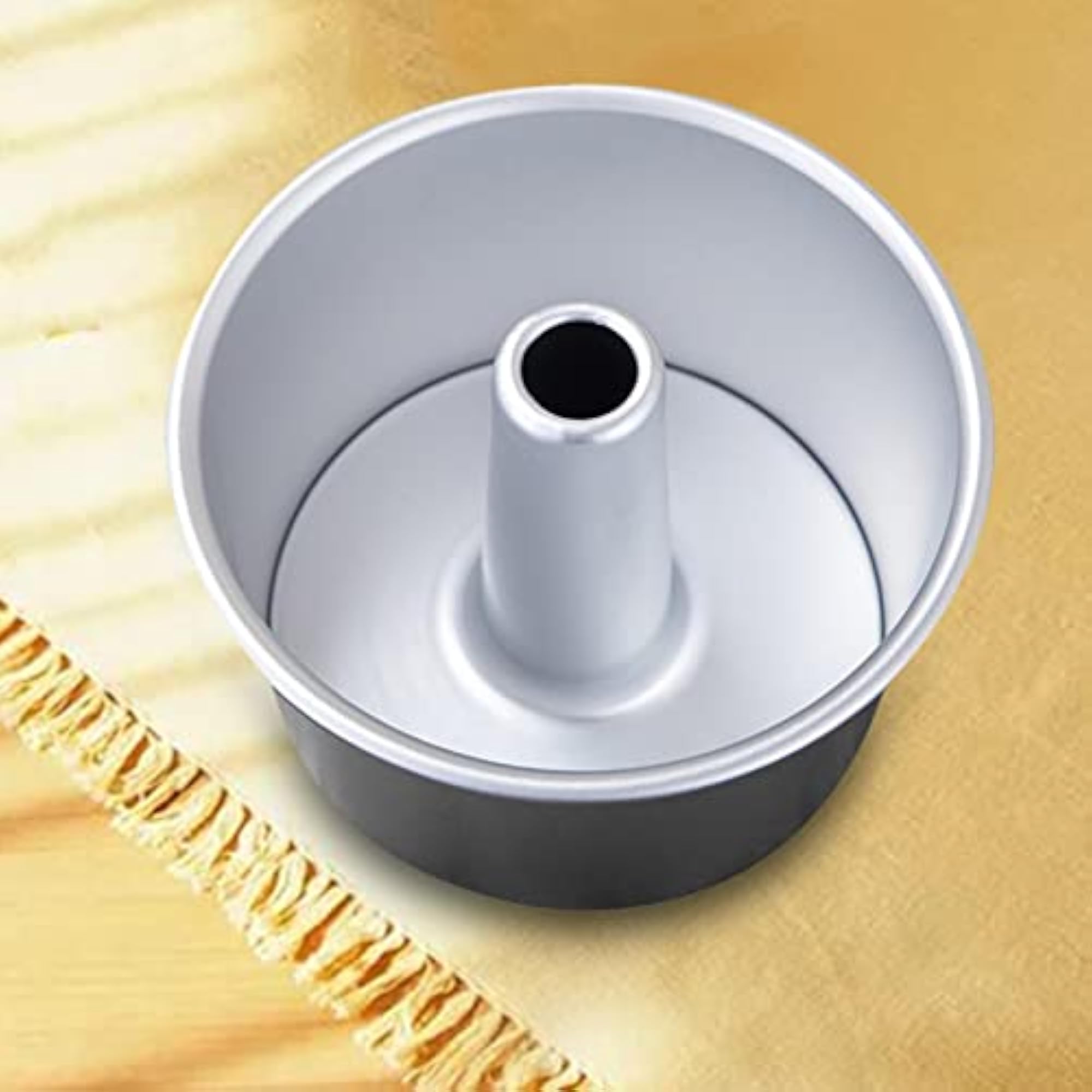 Chiffon Cake Pan Baking Tray Removable Hollow