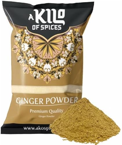 A Kilo of Spices Ginger Powder 1kg, Freshly Packed, Aromatic Spice