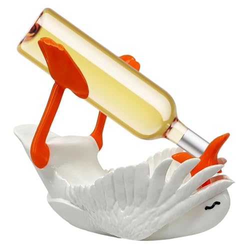 Porte-bouteille de vin d'oie imprimé en 3D, cadeau idéal de table - 2