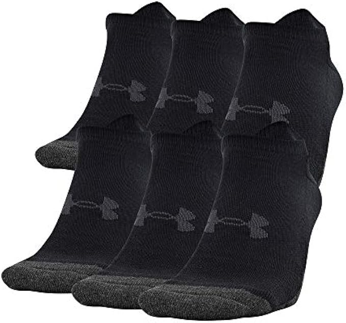 Under Armour Performance Tech No Show Socks, Multipairs