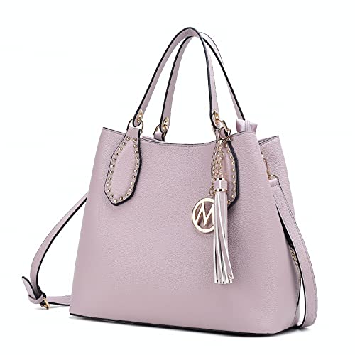 Image of MKF Collection Crossbody Hobo Bag for Womens Fashion - PU Leather Shoulder Purse - Top Handle Handbag by Mia k