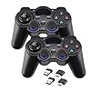 Gamepad Wireless Gamepad Joystick Portable Gaming Joystick Handle with USB-converter adapter type voor Gaming 2PCS…