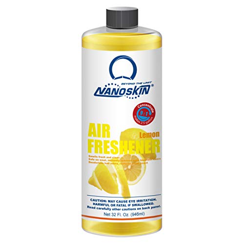 Image of Nanoskin Concentrated Air Freshener - LEMON - Emits Fragrant Scent with Odor Eliminator into The Air to Freshen Interior | Adjustable Dilution up to 9:1 | For Automotive, Home, Office & More