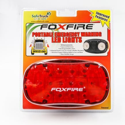 Foxfire Safety Magnetic Light (Single) - Red