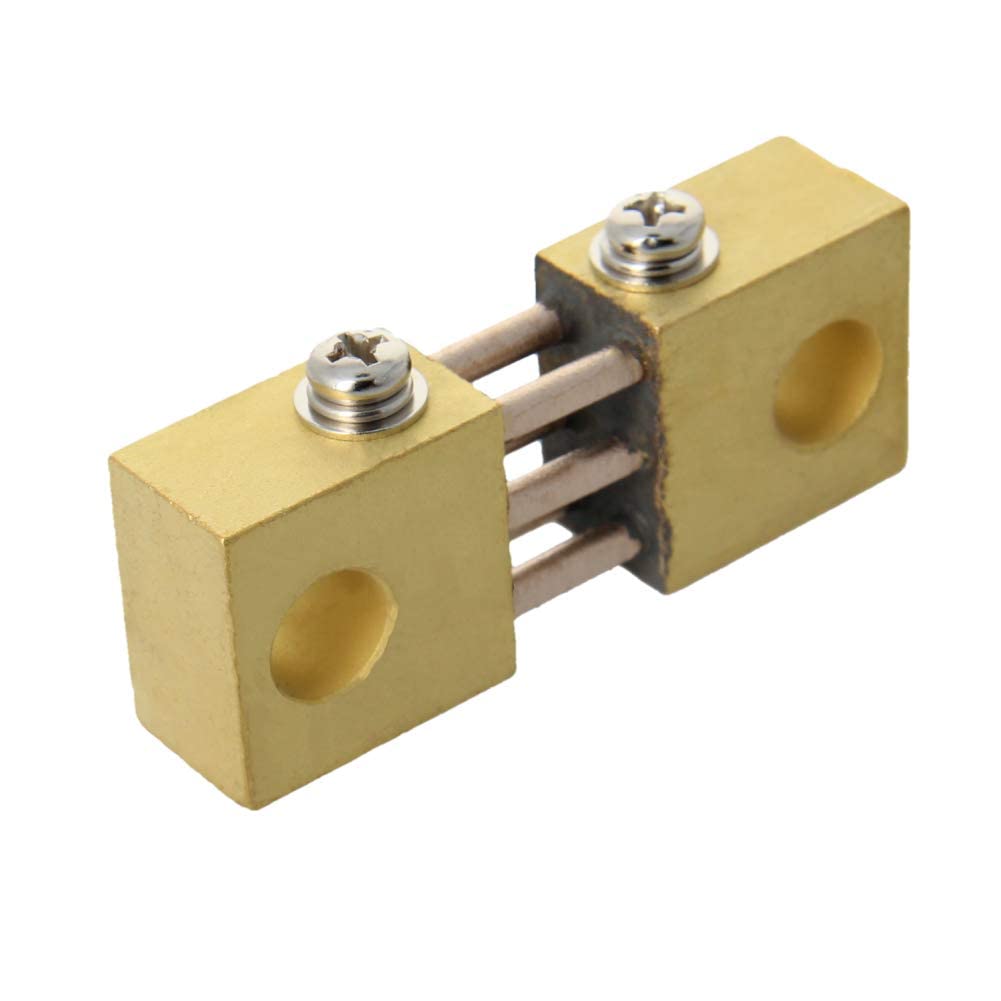 Fielect 600A 75mV DC Corrente Meter Shunt Resistenza Resistenza per DC Amperometro Shunt FL-19 1 Pz