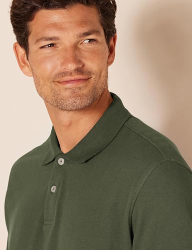 Image of Amazon Essentials Men's Regular-Fit Short Sleeve Cotton Pique Polo Shirt (Available in Big & Tall)