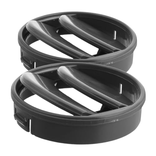 HORIALENCE 2 Piezas De Rejillas De Ventilación Para Aire Acondicionado De Coche Accesorios De Repuesto Para Ventilación De Coche Rejilla De Salida De Aire Acondicionado Tubo De