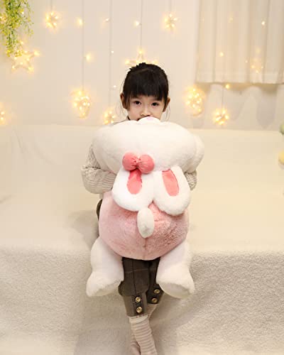 Yesgirl Bunny Stuffed Animal Plush Pillow, 24 Inch Cute Plush Toy, Large Soft Rabbit Plushies For Adults, Kids, Boys And Girls #TOP2