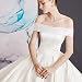 YC electronics Ropa de Boda Boda Retro sin Tirantes Plisado Vestido de...