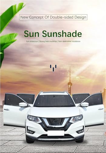 Protection solaire Xpeng G6 de MESKEL isolation haute performance - 4