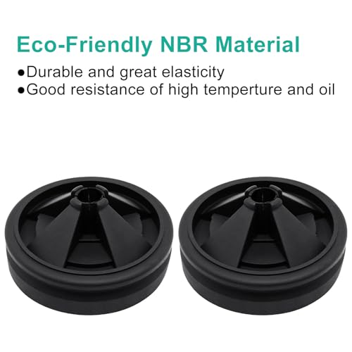 Image of 3-3 /8 inch Garbage Disposal Splash Guard, Quiet Garbage Guard Disposal Drain Cover Garbage Disposal Rubber Drain Insert Collar Drain Plugs Sink Splash Guard QCB-AM Replacement