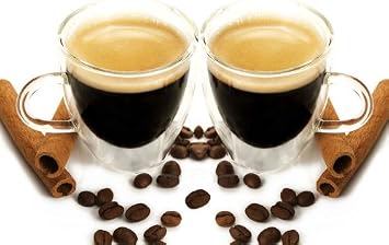 Grosche Turin double wall Expressoglaeser, glass, 140 ml