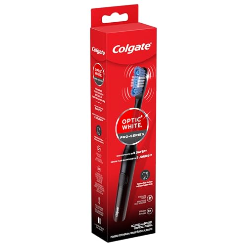 Colgate Optic White Pro-Series Whitening Battery Operated Toothbrush 61019673 の商品画像 7