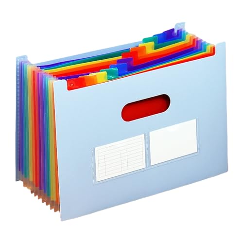 A 4 多層アコーディオンドキュメントオーガナイザードキュメント収納バッグ拡張ファイルフォルダー事務用品