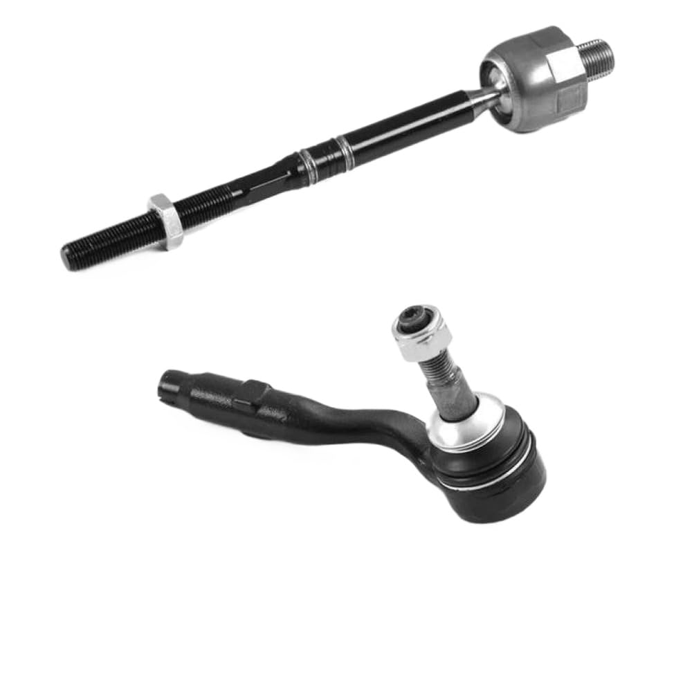 Juego de cubiertas de rótula interior y exterior del engranaje de dirección de 6 piezas Compatible con Serie 5 F10 y Serie 6 F06 528i 535i AWD