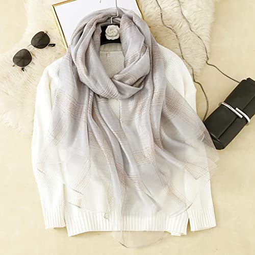 amokk Long Scarves for Women Lightweight Large Neck Scarf Elegant Wraps2