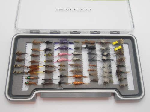 River Trout Flies 60 Boxed Flies The Ultimate Collection for Fishing Rivers NBX6