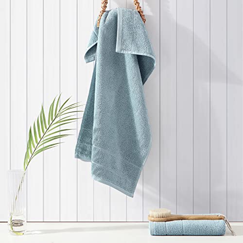 Tommy Bahama- Hand Towels, Absorbent & Fade Resistant Cotton Towel Set, Fashionable Bathroom Decor (Island Retreat Turquoise, 2 Piece) #TOP5