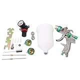 Oumefar Pulverizador de Pintura, Juego de Pistola Pulverizadora HVLP de 600 Ml, Atomización Uniforme Versátil para Reparaciones de Muebles