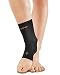 Tommie Copper Women's Recovery Thrive Ankle Sleeve, Black, Large