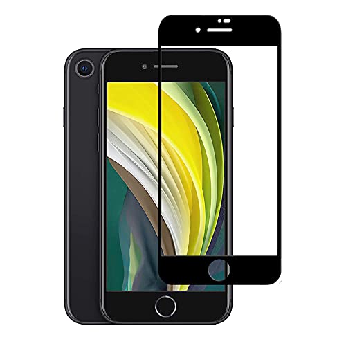 CEDO Tempered Glass for iPhone SE/SE 2 / SE 3 / iPhone 7/8 | Screen Protector Full HD Quality Tempered Glass Anti-Scratch Edge to Edge Coverage with Easy Installation Kit (Black) (B09F9T6ZNG) Amazon Price History, Amazon Price Tracker