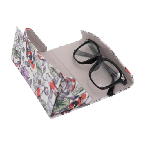Image of Real Sic Glasses Case for Men and Women - Magnetic Folding Hard Shell Sunglass Holder - Inspired by Adorable Animals
