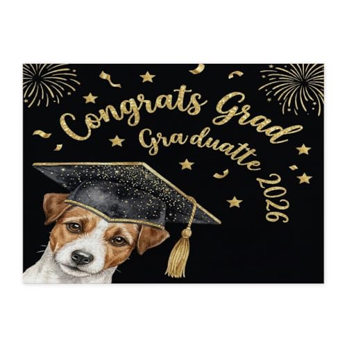 Puzzle de madera de Russell Terrier de 500 piezas para decorar tu salón en la graduación 2026