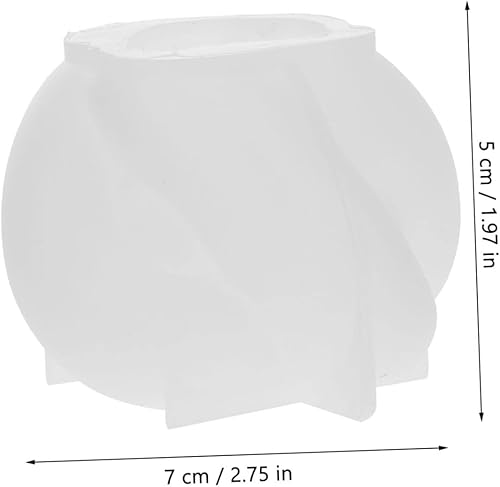 Miniatura 7 de SEWACC Molde de silicona para velas de silicona para gelatinas Moldes de vela para moldes de resina para velas DIY molde de gel de sílice epoxi
