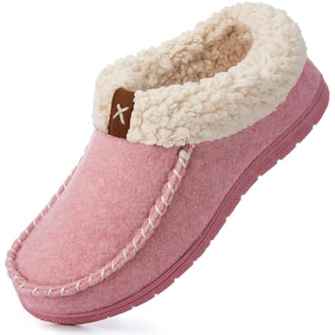 VeraCosy Women's Warm Moccasin Slippers Cover