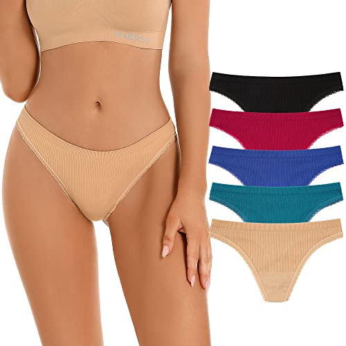 INNERSY String Damen Mehrpack Sexy Unterwäsche Frauen Tanga Elastische...