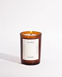 Smoked Vanilla Fall Candle - Luxury Scented Candle&comma; Vegan Soy Wax&comma; Autumn Aromatherapy&comma; Hand Poured in The USA&comma; 50 Hour Slow Burn Time - 7oz