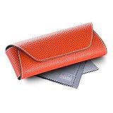 ROBUST & SICHER - Weiches und dennoch stabiles Kunstleder Etui mit griffiger Struktur und echten Ziernähten - Unsichtbarer Magnetverschluß, weiches, schwarzes Innenfutter mit Abstandshalter.