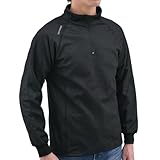 デイトナ(Daytona) 防風インナー バイク 冬 防寒 ハーフジップ ウェア DI-001FA ブラック Lサイズ 31949