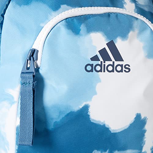 adidas Mini mochila linear pequena bolsa de viagem, tamanho único, Cor azul claro alterado/azul marinho/branco, One Size, Mini mochila linear pequena bolsa de viagem 4 41xXYrYCfwL