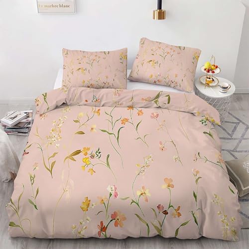 Housse de couette 160x200 microfibre douce fraîcheur petits motifs - 4
