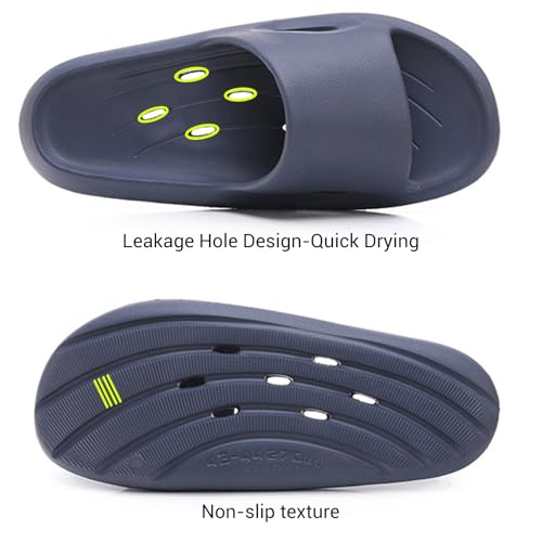 Image of Shower Shoes Quick-Dry Non-Slip Bathroom Slippers for Men & Women,Quick-Dry Non-Slip, Home Slides Dorms, Gym, Pool, Spa, Camping, Beach