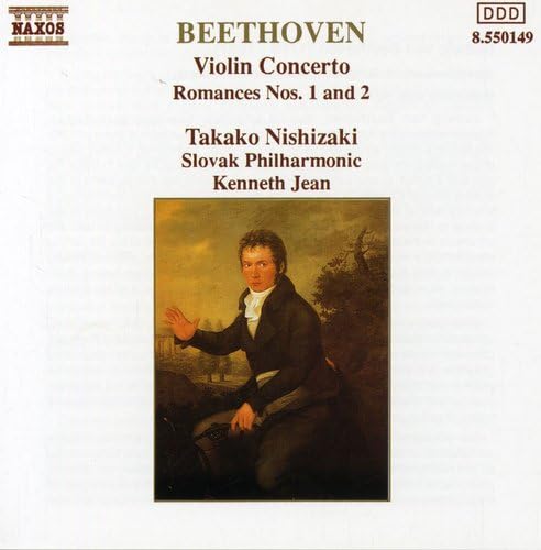 Violin Concerto / Romances 1 & 2 [Audio CD] Beethoven and Kenneth Jean